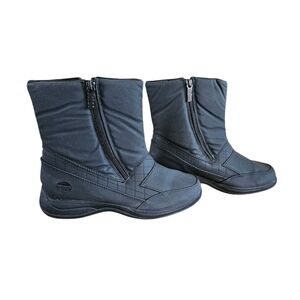 Totes Women's Size 8 Water Proof Double Zipper Boots